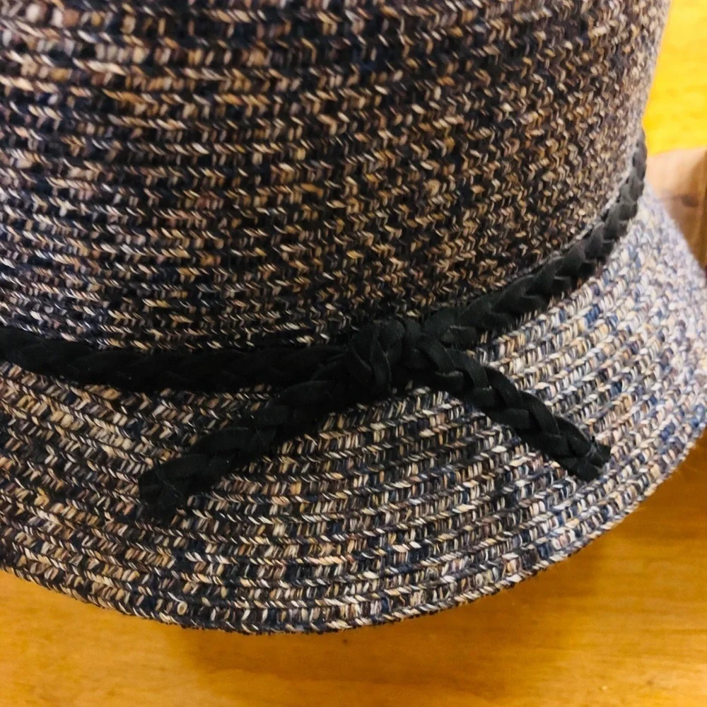 Croft & Barrow® Radial Tweed Microbrim Hat